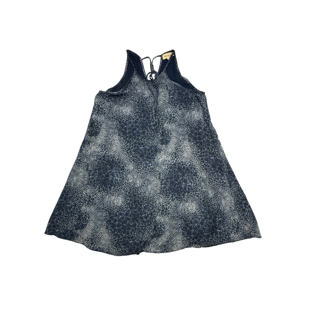 Anthropologie‎ Cloth & Stone Dress Womens Small Blue Star Print Sleeveless Mini